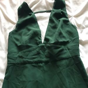 Green dress Lulus